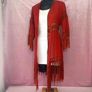 Vivid Importers BOHO Tassel Fringe Cardigan